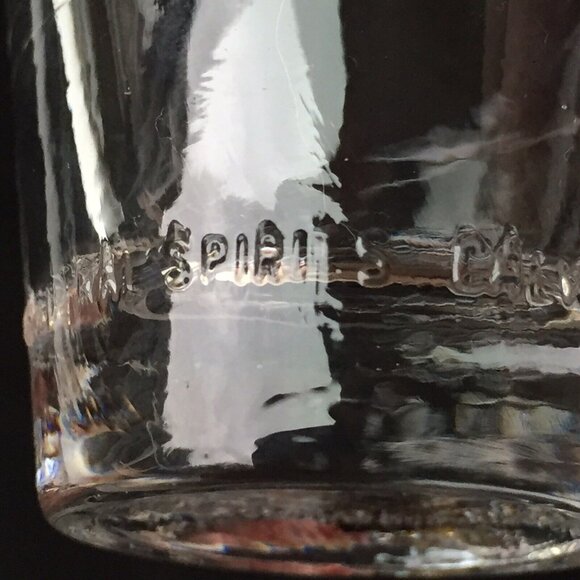 Calvert Whiskey Shot Glass Alcohol Advertising Barware Liquor Mancave Vintage - Picture 12 of 12